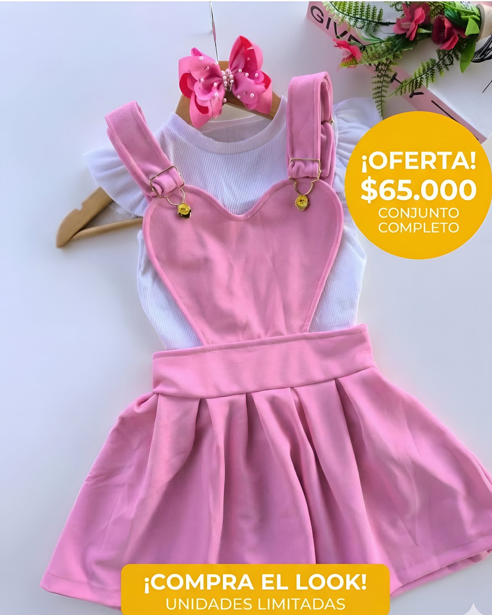 JARDINERA ROSA