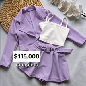 Set Lila Elegance 3 Pieza