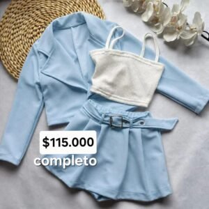 Set blue Elegance 3 Piezas