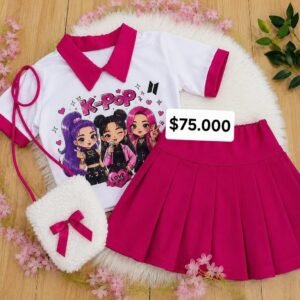 Set K-Pop Star Magenta
